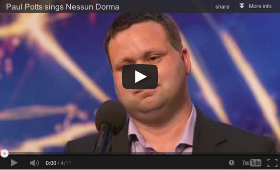 Hope That No One Can Kill – Paul Potts