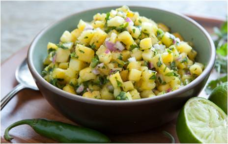 Healthy Pineapple Salsa